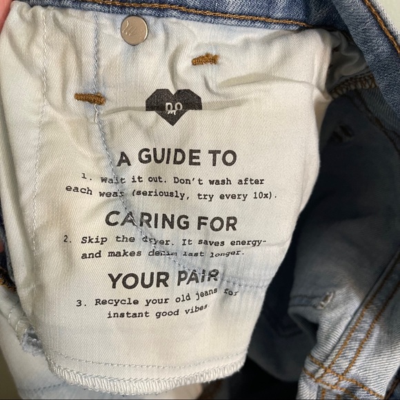 Madewell 9" High-Rise Skinny Blue Denim Jeans Size 26 - Picture 13 of 14